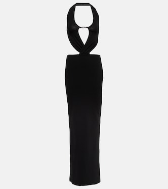 Chain-detail cutout maxi dress | Aya Muse
