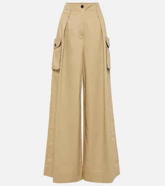 Pantalon cargo ample en coton | CO