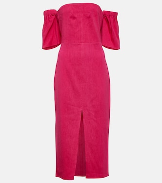 Robe midi Stony à encolure bardot | Isabel Marant