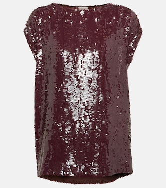 Top à sequins | Dries Van Noten
