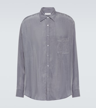Camicia Leland in cupro | The Frankie Shop