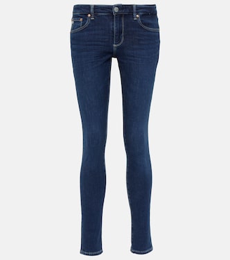 Jean skinny à taille mi-haute | AG Jeans