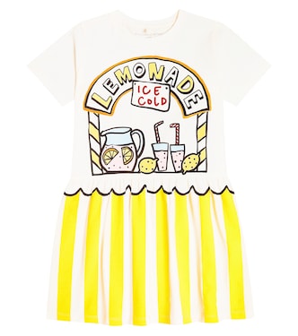 Bedrucktes Kleid aus Baumwolle | Stella McCartney Kids