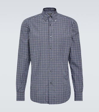 Camicia in cotone a quadri | Zegna