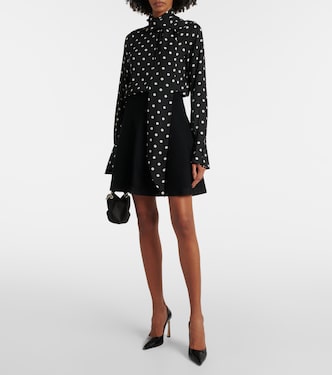 Camisa de crepé de china con lunares | Nina Ricci