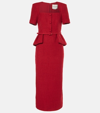 Abito midi in bouclé | Roland Mouret