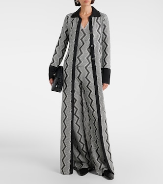 Abito lungo a zig-zag | Missoni