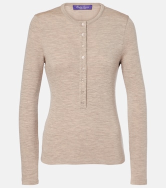 Henley-Top aus Wolle | Ralph Lauren Collection