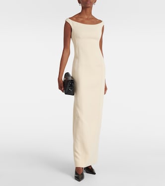 Vestido largo con abertura | Toteme