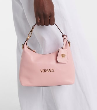 Tote Tag Small aus Leder | Versace