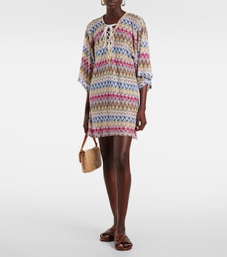 Kaftan aus Häkelstrick | Missoni