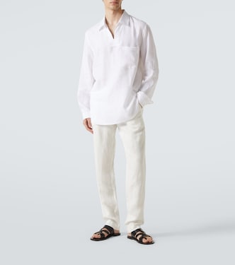 Polohemd aus Leinen | Zegna