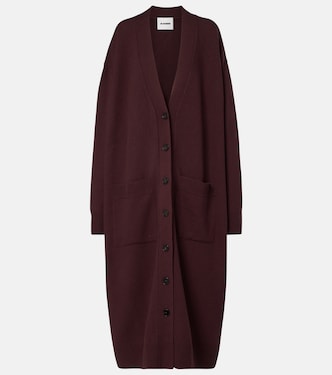 Oversized wool cardigan | Jil Sander