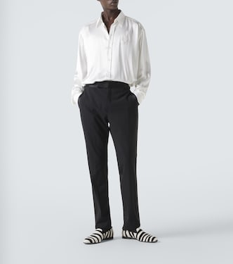 Mocassins Mario en cuir façon poulain | Manolo Blahnik