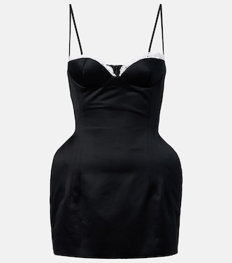 Bustier-Kleid aus Baumwollsatin | Magda Butrym