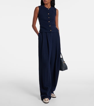 Cashmere and wool-blend vest | Loro Piana