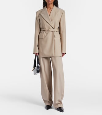 Blazer Tubinga in lana vergine con cintura | Sportmax