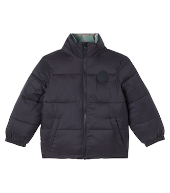 Checked reversible puffer jacket | Stella McCartney Kids