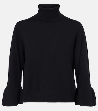 Wool and cashmere turtleneck sweater | Jardin des Orangers