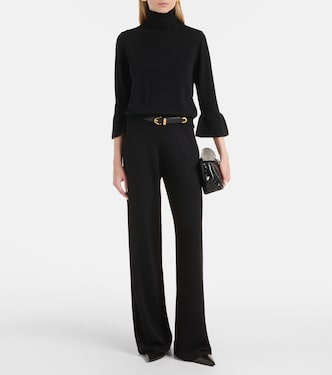 Wool and cashmere turtleneck sweater | Jardin des Orangers