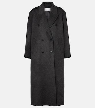 Gaia double-breasted wool-blend coat | The Frankie Shop