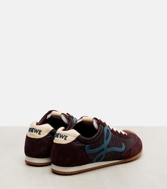 Flow Runner 2.0 suede-trimmed sneakers | Loewe