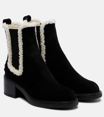 Chelsea Boots Gommino aus Veloursleder | Tod's