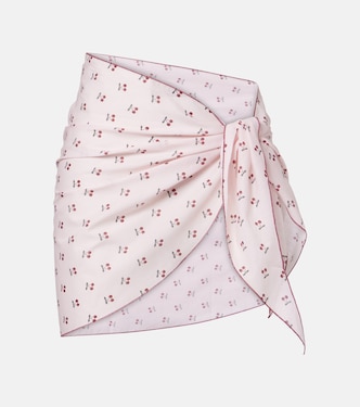 Cherries cotton beach cover-up | Montce