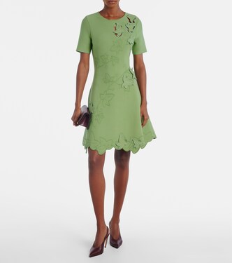 Ivy cutout embroidered minidress | Oscar de la Renta