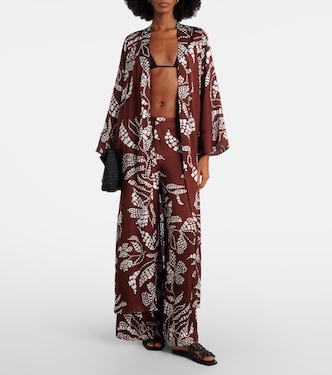 غطاء شاطئ بطبعات Lea | Poupette St Barth