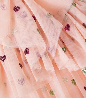 Yvonne sequined bow-detail tulle dress | Konges Sløjd