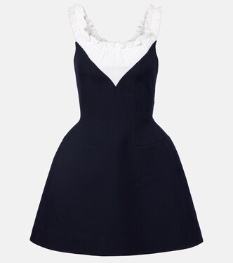 Minikleid aus Wolle und Seide | Shushu/Tong