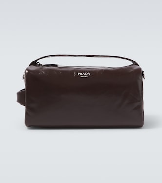 Leather shoulder bag | Prada