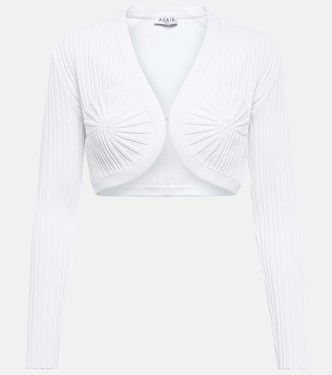Cardigan cropped in maglia | Alaïa