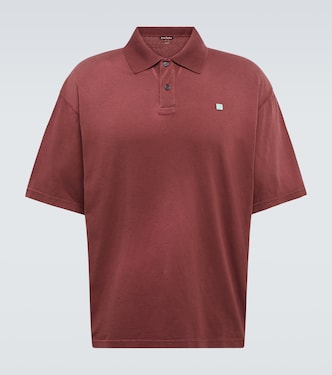 Polo de algodón con logo | Acne Studios