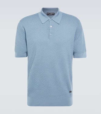 Polo en mezcla de algodón | Dolce&Gabbana