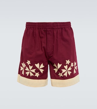 Shorts Moonflower de algodón | Bode