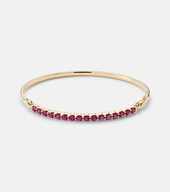 Lenox 18kt gold bracelet with sapphires | Melissa Kaye