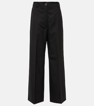 Pantaloni in lana a gamba larga | Patou
