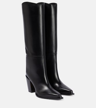 Cece 80 leather knee-high boots | Jimmy Choo