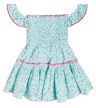 Bedrucktes Kleid Aurora aus Baumwolle | Poupette St Barth Kids