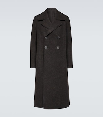 Cappotto doppiopetto New Bell in lana | Rick Owens