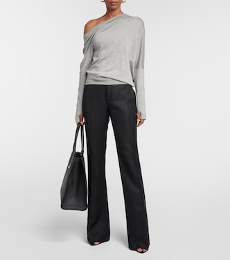 Jersey de cachemir y seda asimétrico | Tom Ford