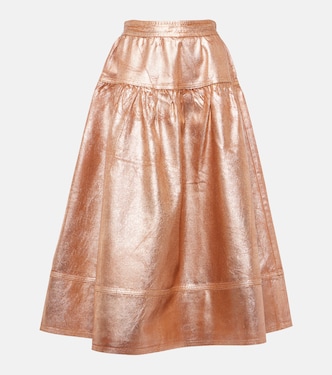 Gonna midi Astrid di jeans | Ulla Johnson