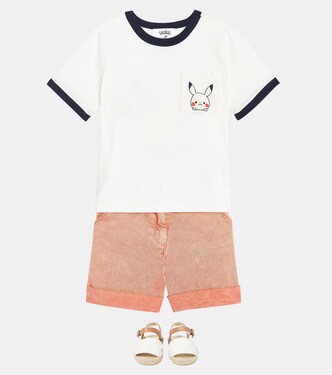 Shorts Cathy en denim | Bonpoint