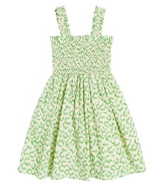Cippe leopard-print cotton dress | Molo