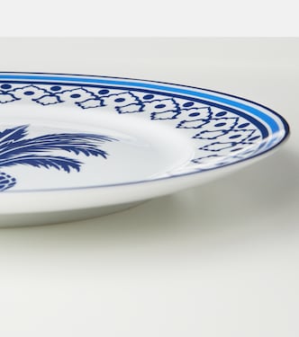 Assiette de présentation Jaipur en porcelaine | Aquazzura Casa