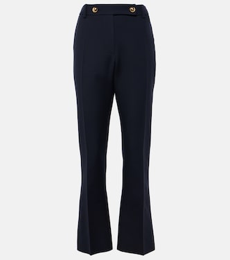Pantaloni flared in Crepe Couture | Valentino