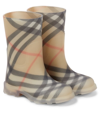Stivali da pioggia Burberry Check | Burberry Kids