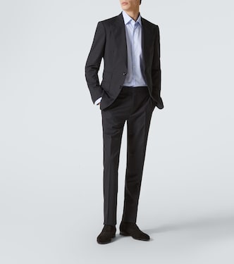 Stringate City II in suede | John Lobb